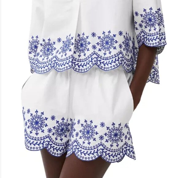 French Connection Alissa Embroidered Short - Picture 1 of 3